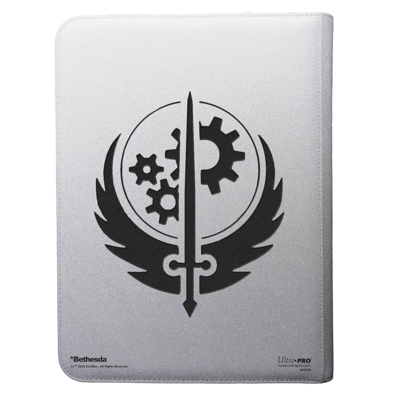 Ultra Pro: 9-Pocket Zippered Pro-Binder "Brotherhood of Steel" Bethesda Fallout Binders & Pages Ultra Pro