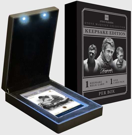 Keepsake: Steve McQueen Premier Edition Box 2025 Collectible Trading Cards Keepsake