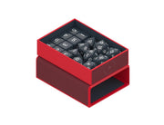 Heavy Play: RNG Dicebox MAX - "Barbarian Red" Dice & Gaming Accessories Heavy Play
