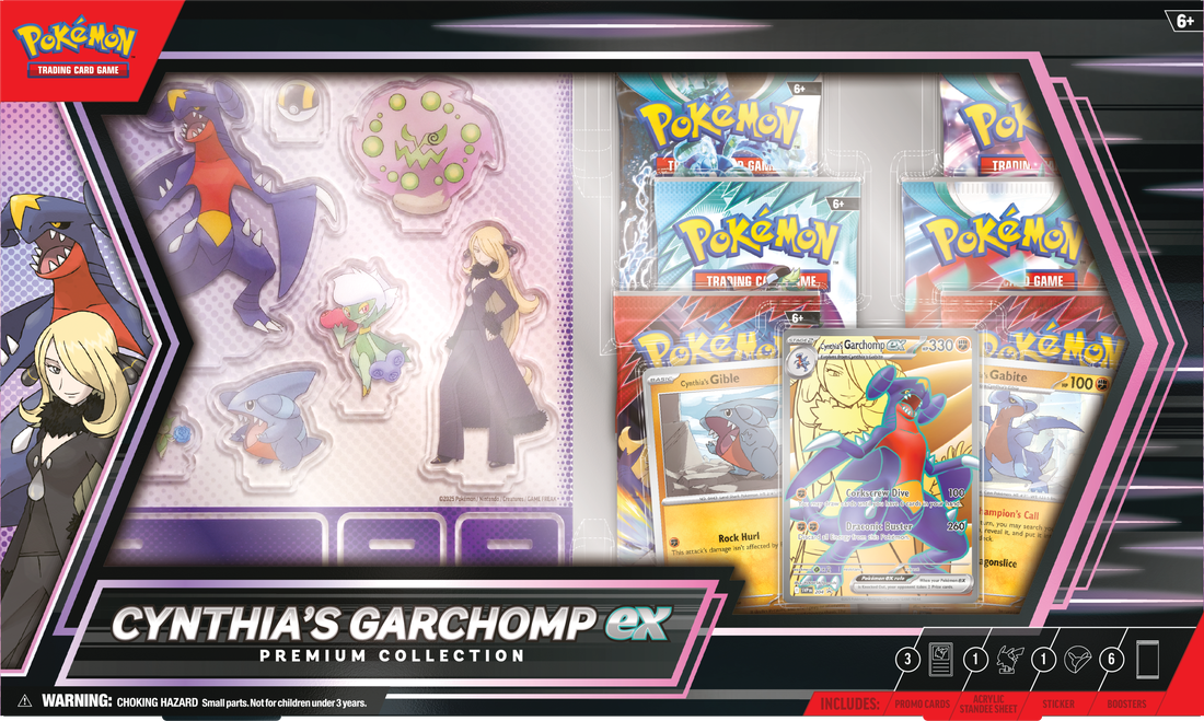 Pokémon: Cynthia's Garchomp Ex Premium Collection (Limit 1) Pokemon Sealed Pokémon