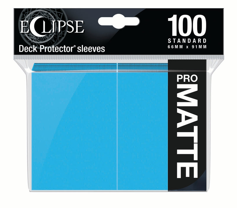Eclipse Matte Standard Sleeves: Sky Blue Card Sleeves Ultra Pro
