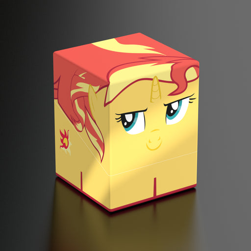 Ultimate Guard: Squaroes 100+ - "Sunset Shimmer" My Little Pony: Friendship is Magic Deck Boxes & Storage Ultimate Guard