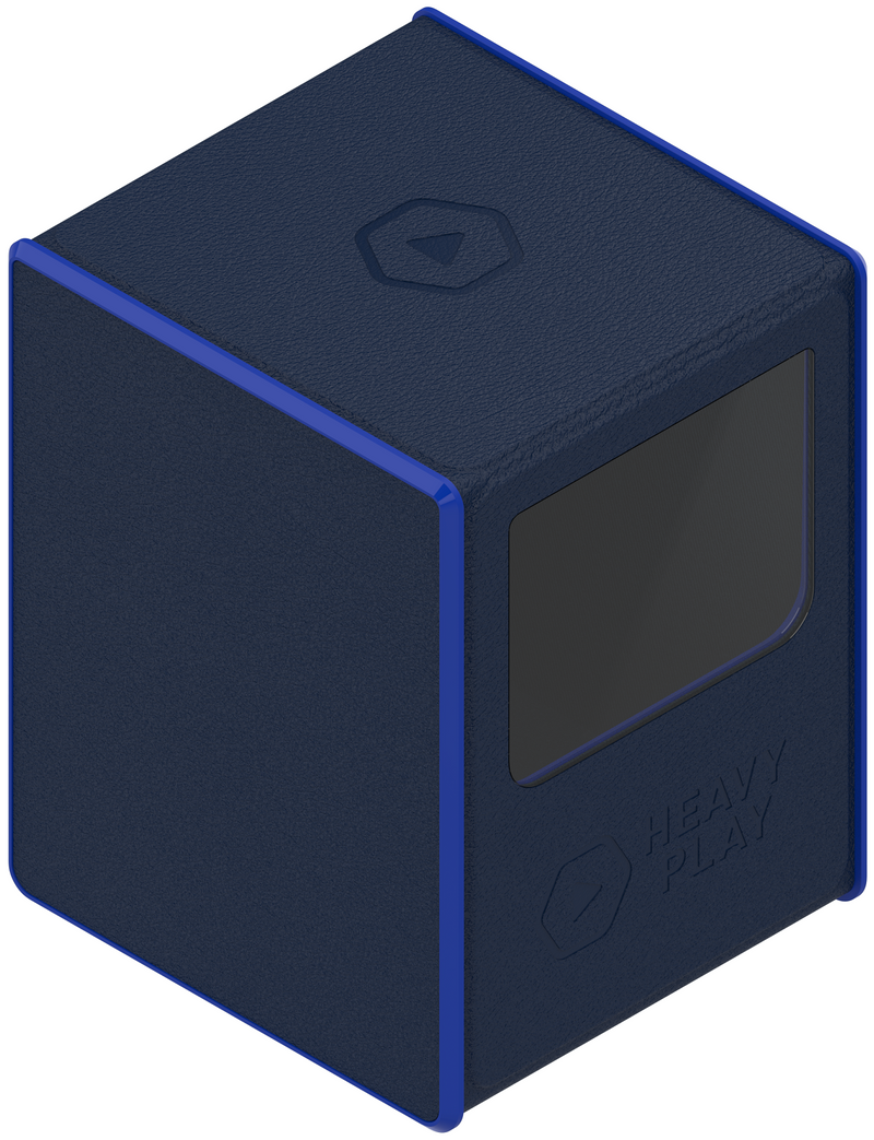 Heavy Play: RFG Deck Box MAX 100 DS - "Rogue Blue" Deck Boxes & Storage Heavy Play