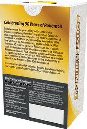 Pokémon 30th Celebration - Booster Bundle (Limit 1) Pokemon Sealed Pokémon