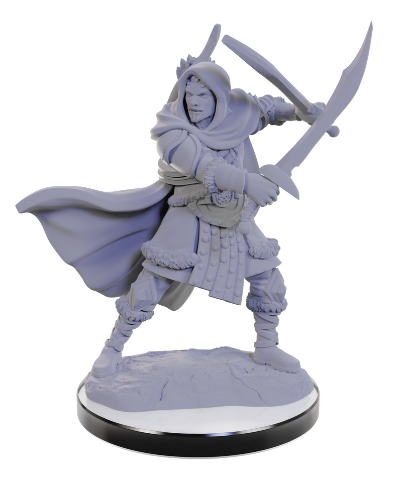 D&D Nolzur's Marvelous Miniatures: W22 Human Rangers Unpainted Miniatures WizKids