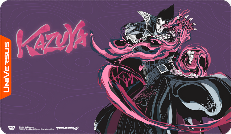 UniVersus: Playmat - "Kazuya Mishima" Tekken 8