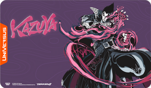 UniVersus: Playmat - "Kazuya Mishima" Tekken 8 Playmats UniVersus
