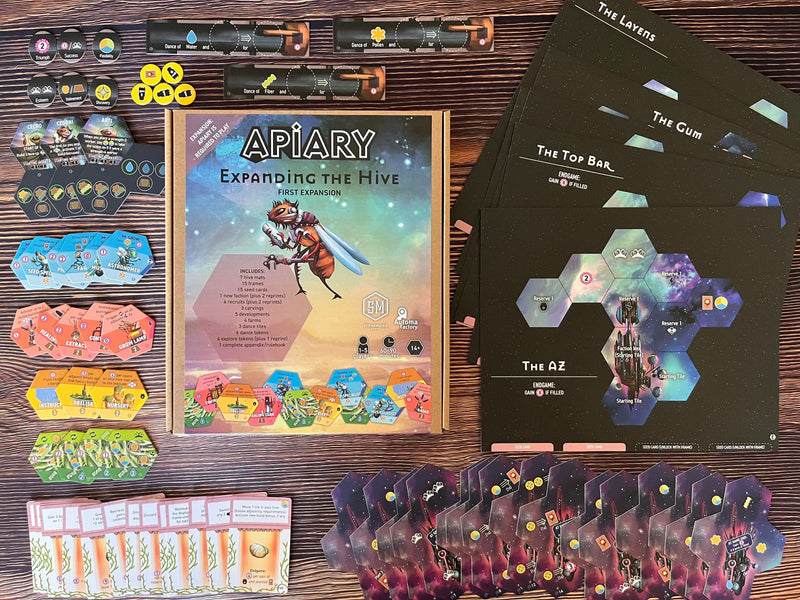 Apiary: Expanding the Hive Expansion Board Games Stonemaier Games   
