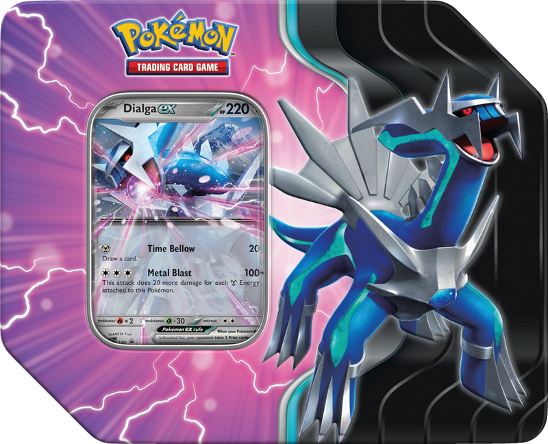 Pokémon - Azure Legends Tin (Dialga) Pokemon Sealed Pokémon