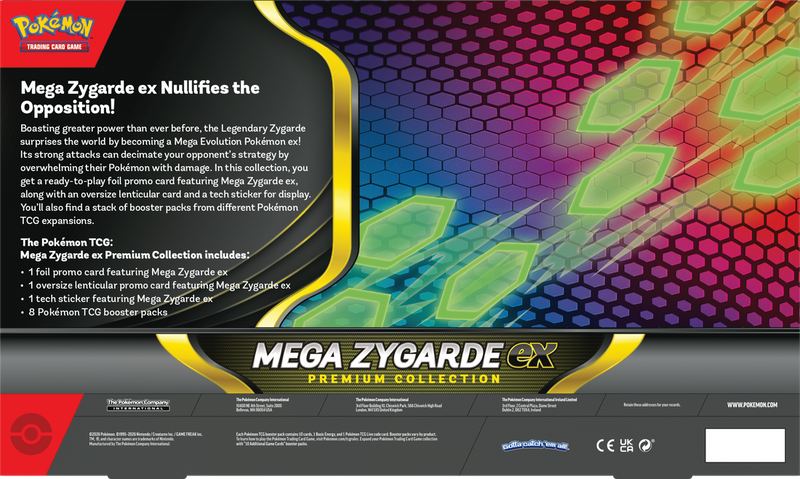 Pokémon: Mega Zygarde ex Premium Collection (Limit 1) Pokemon Sealed Pokémon