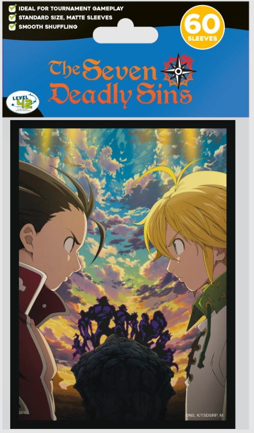 Player's Choice: 60Ct Standard Deck Protectors Seven Deadly Sins Confrontation Card Sleeves Player's Choice