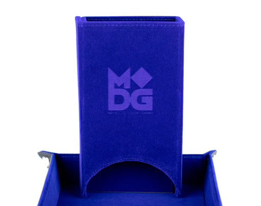 FanRoll: Fold Up Dice Tower - Blue Dice & Gaming Accessories Metallic Dice Games