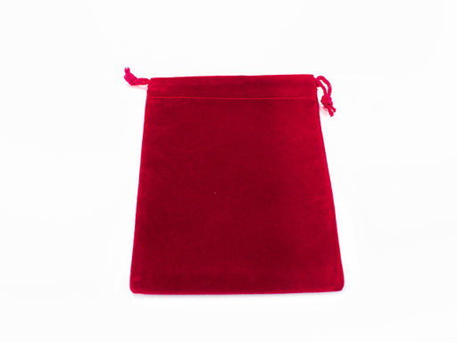 Chessex: Suedecloth Dice Bag - Small Red Dice & Gaming Accessories Chessex