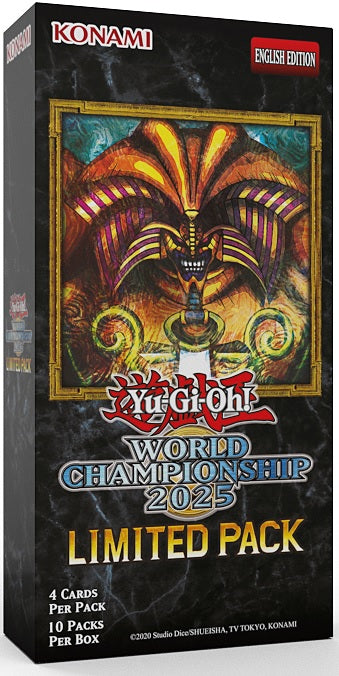 Yu-Gi-Oh! Limited Pack World Championship 2025 - Booster Box (10 Packs) Yugioh Sealed Yu-Gi-Oh!