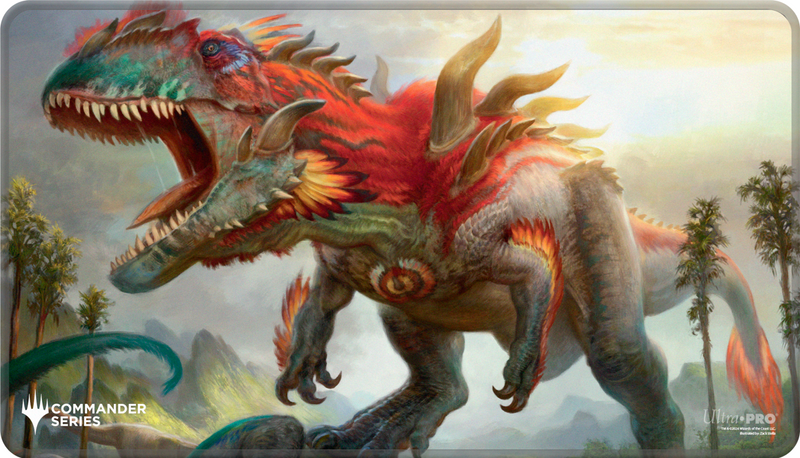 Ultra Pro: Stitched Playmat - "Gishath, Sun's Avatar" MTG Commander Series Playmats Ultra Pro