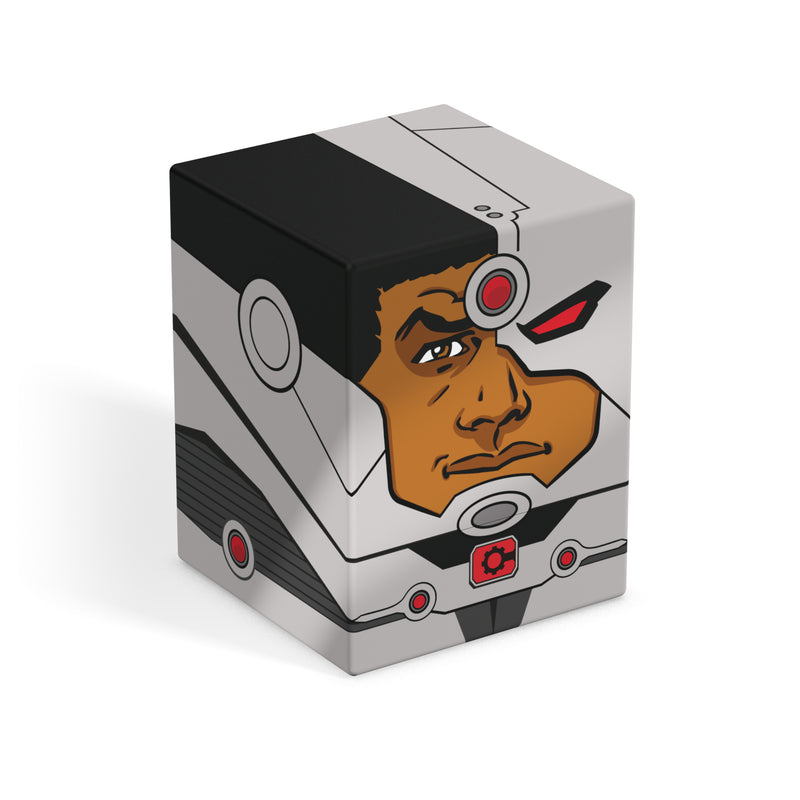 Ultimate Guard: Squaroes 100+ - "Cyborg" DC Justice League Deck Boxes & Storage Ultimate Guard