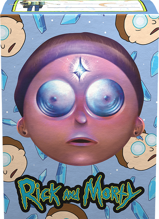 Dragon Shield: Brushed Art Sleeves - "Morty" Rick and Morty 100ct Card Sleeves Dragon Shield
