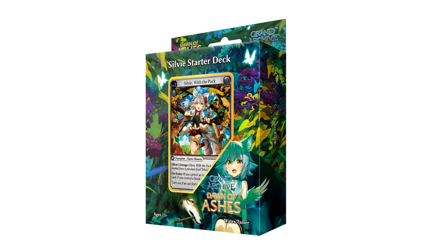 Grand Archive: Dawn of Ashes Starter Deck - Silvie Grand Archive Sealed Weebs of the Shore