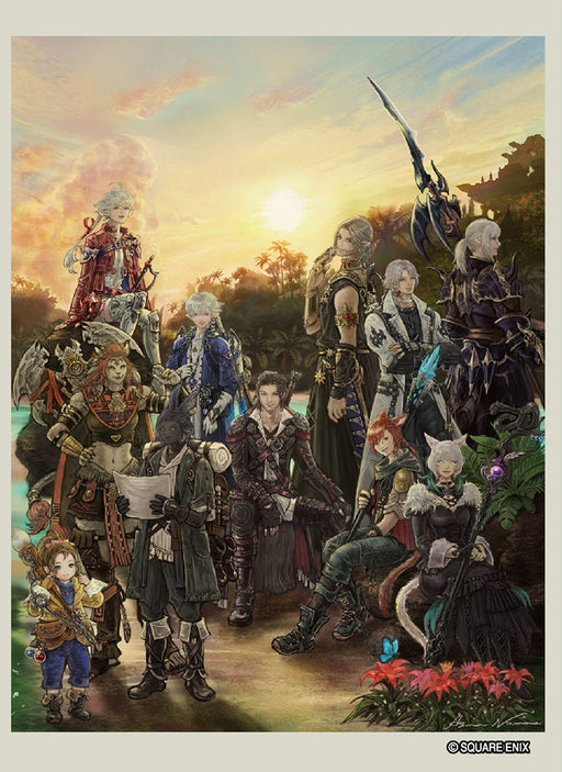 Final Fantasy TCG: Art Sleeves - "FFXIV Online" FFXIV 100Ct Card Sleeves Square Enix