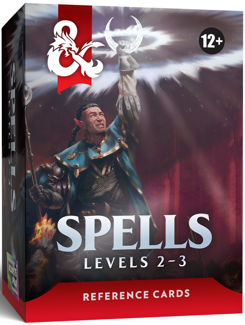 D&D: Reference Cards - Spells Levels 2-3