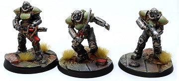 Fallout: Wasteland Warfare - Unaligned T-51 Power Armor Squad Fallout: Wasteland Warfare Modiphius Entertainment