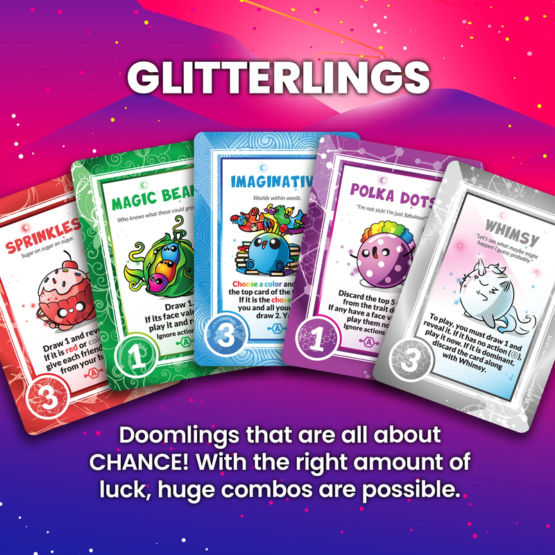 Doomlings: Imaginary Ends Variety Expansion Board Games Doomlings LLC