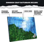 Dungeon Craft: Battlemaps - Jungle Floor Pack Tabletop RPGs 1985 Games