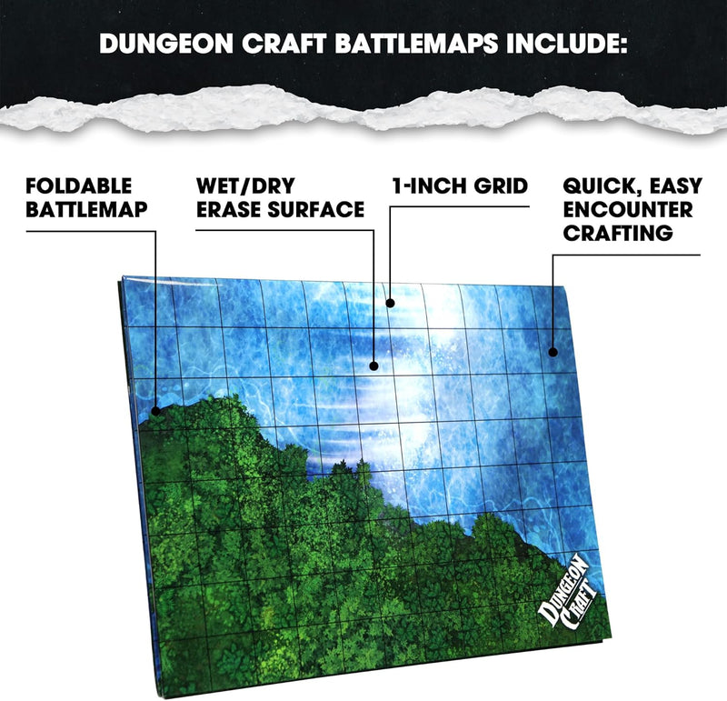 Dungeon Craft: Battlemaps - Jungle Floor Pack Tabletop RPGs 1985 Games