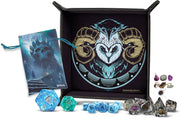 FanRoll: D&D Frostmaiden's Aurora Advent Calendar Board Games Metallic Dice Games