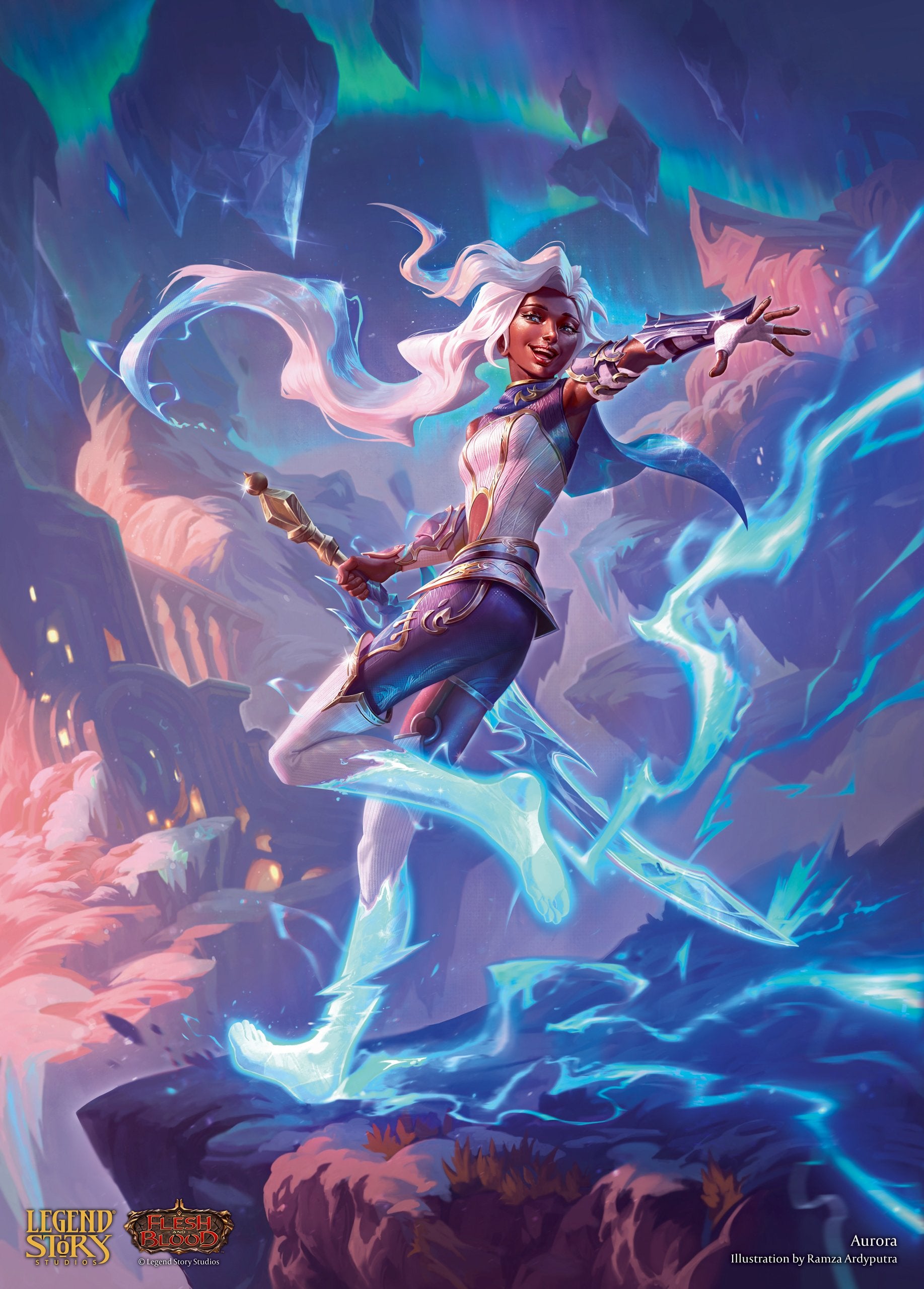 Flesh and Blood 1st Strike Blitz Deck - Aurora (Rosetta) Flesh And Blood Sealed Legend Story Studios   