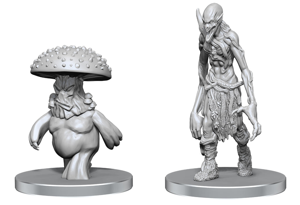 Pathfinder Battles Miniatures: W26 Myceloid & Grimstalker RPG Miniatures WizKids