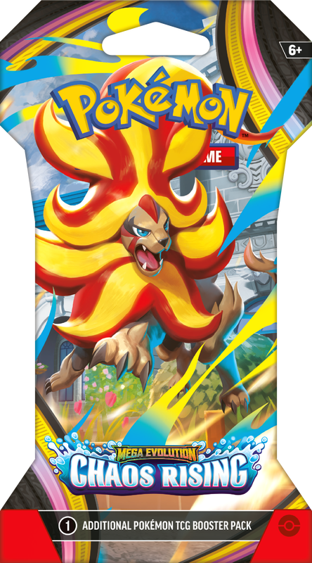 Pokémon Chaos Rising - Sleeved Booster Pack (Limit 36) Pokemon Sealed Pokémon