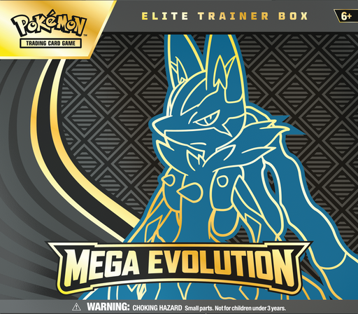 Pokémon Mega Evolution - Elite Trainer Box (Mega Lucario) (Limit 1) Pokemon Sealed Pokémon