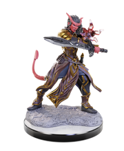 D&D Nolzur's Marvelous Miniatures: W22 Tiefling Warlocks Unpainted Miniatures WizKids