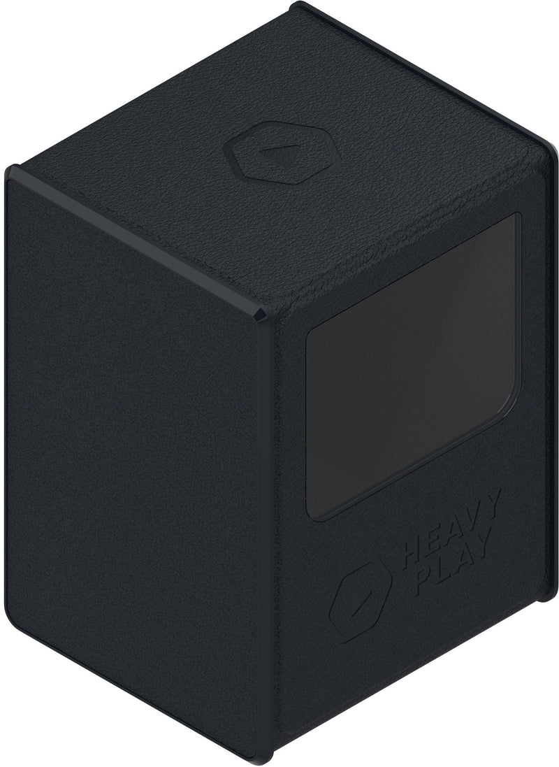 Heavy Play: RFG Deck Box MAX 80 DS - "Warlock Black" Deck Boxes & Storage Heavy Play