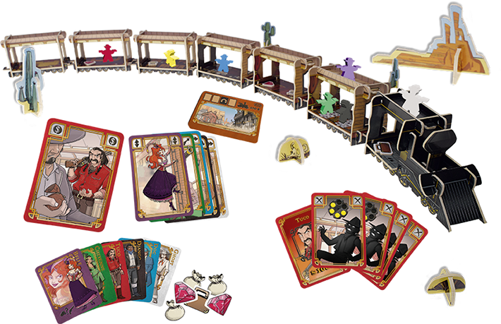 Colt Express: 10th Anniversary Edition Board Games Ludonaute   
