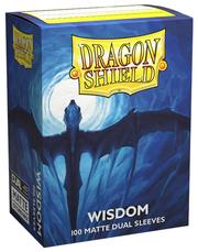 Dragon Shield: Dual Matte Sleeves - Wisdom 100Ct Card Sleeves Dragon Shield