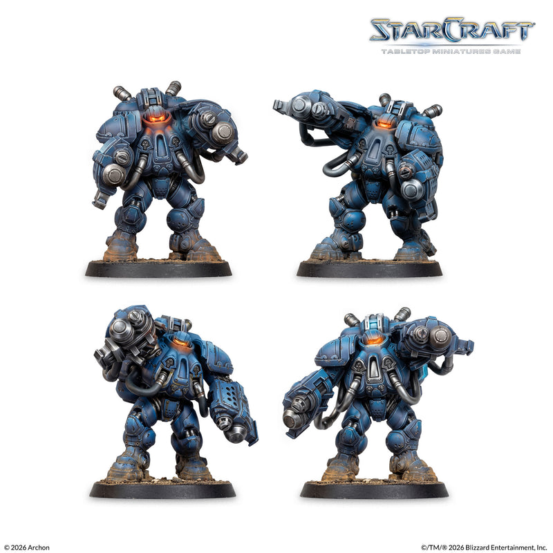StarCraft: Tabletop Miniatures Game - Terran Starter Set Founders Edition (Release Date: October 5) StarCraft: Tabletop Miniatures Game Archon Studio