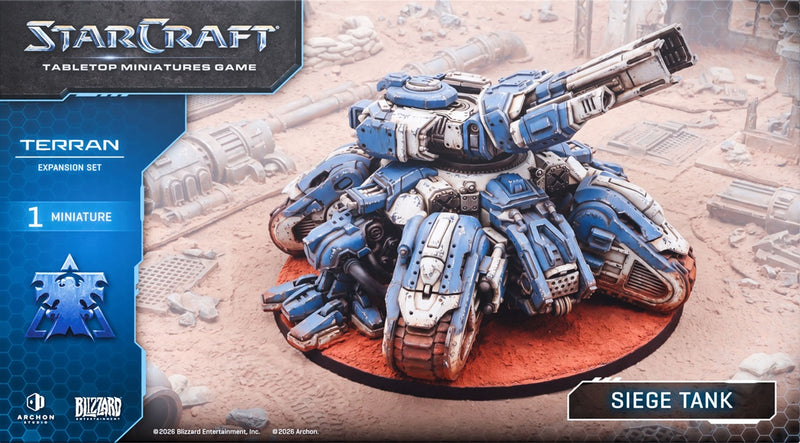 [PREORDER] StarCraft: Tabletop Miniatures Game - Terran Siege Tank