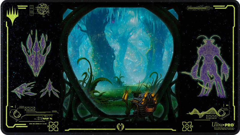 Ultra Pro: Holofoil Playmat - "The Evendo-Strain Eumidians" MTG Edge of Eternities Playmats Ultra Pro