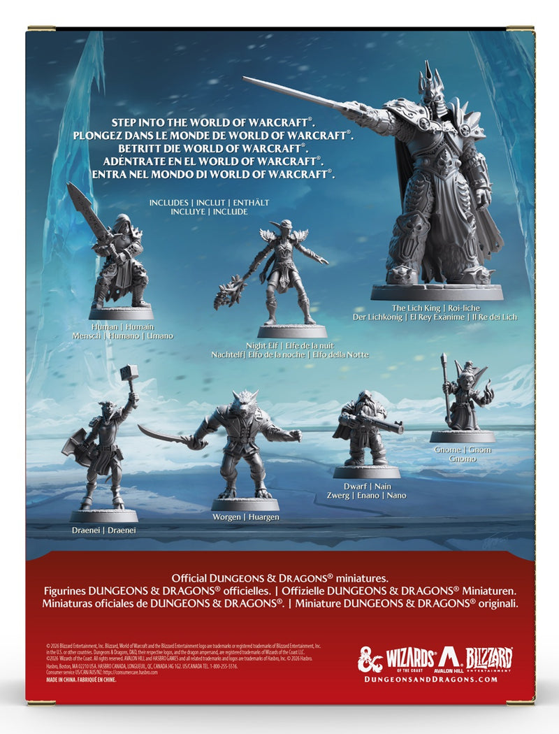 D&D: World of Warcraft - Alliance Miniature Pack (Limit 2) (Release Date: November 3)