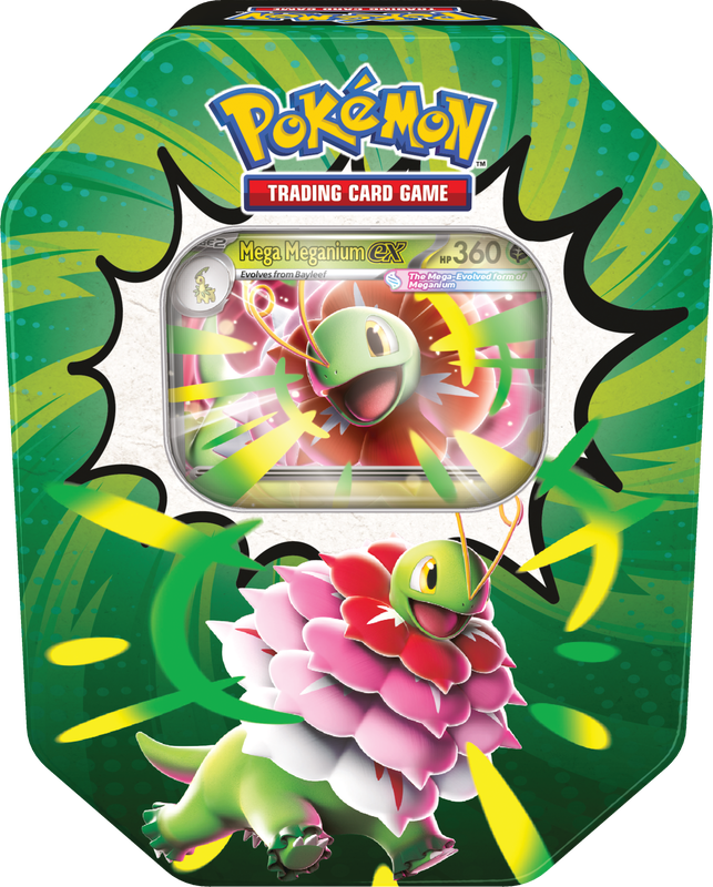 Pokémon Mega Evolution: Ascended Heroes - Tin (Mega Meganium ex) (Limit 1) (Release Date: August 28) Pokemon Sealed Pokémon