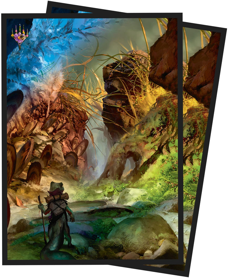 Ultra Pro: Art Sleeves - "Swamp (Autumn)" MTG Bloomburrow 100Ct Card Sleeves Ultra Pro