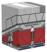 [PREORDER ETA July 14] Ultimate Guard: Squaroes 100+ - "Megatron" Transformers Deck Boxes & Storage Ultimate Guard