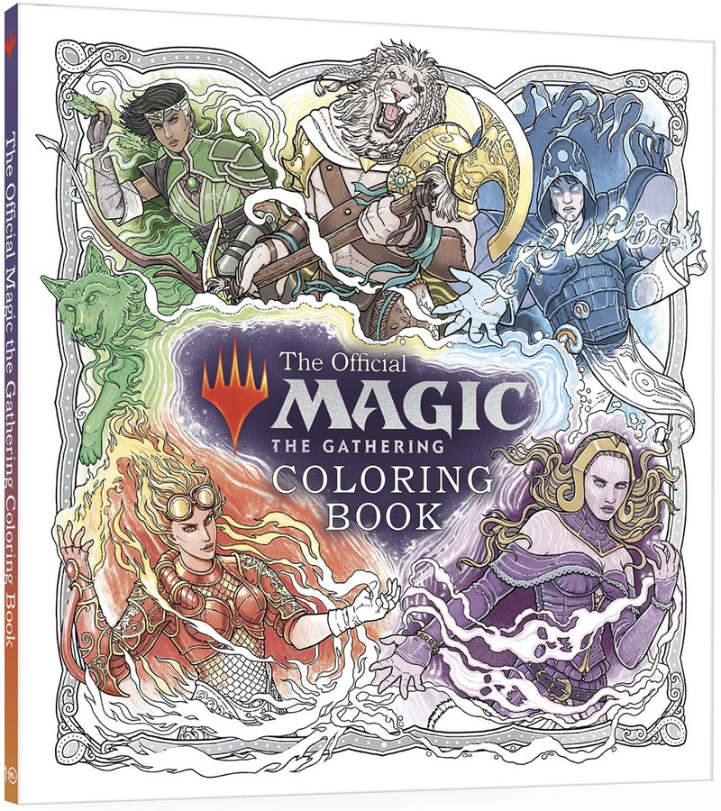 The Official Magic: The Gathering Coloring Book Book Wizards of the Coast