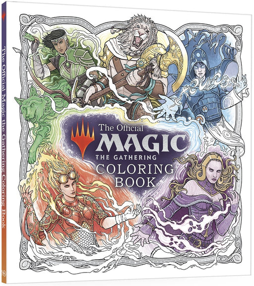 The Official Magic: The Gathering Coloring Book Book Wizards of the Coast