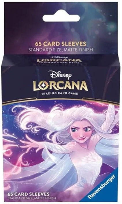 Disney Lorcana: Matte Art Sleeves - "Elsa" The First Chapter 65Ct Card Sleeves Ravensburger