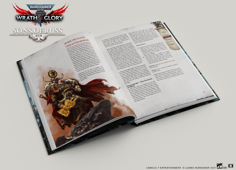 Warhammer 40,000: Roleplay - Wrath & Glory: Sons of Russ (Collector's Edition)