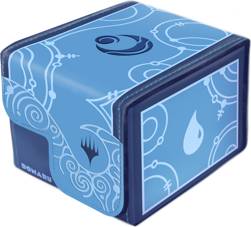 Gatherer's Tavern: DOMARU Deck Box 133+ - "Brine Blue" MTG Lorwyn Eclipsed Deck Boxes & Storage Gatherer's Tavern