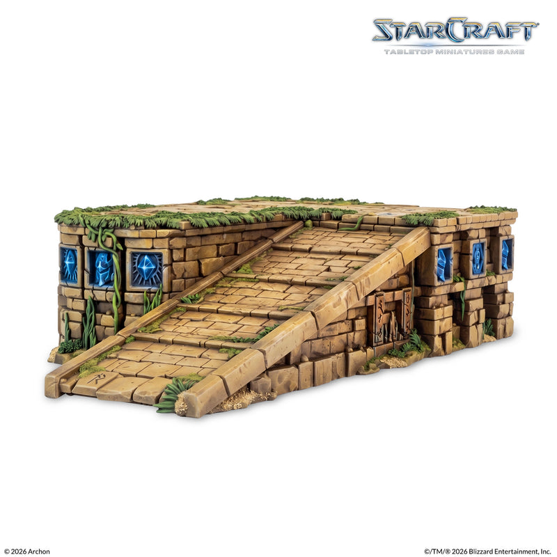 [PREORDER] StarCraft: Tabletop Miniatures Game - Lost Temple Ramp Terrain Expansion Set